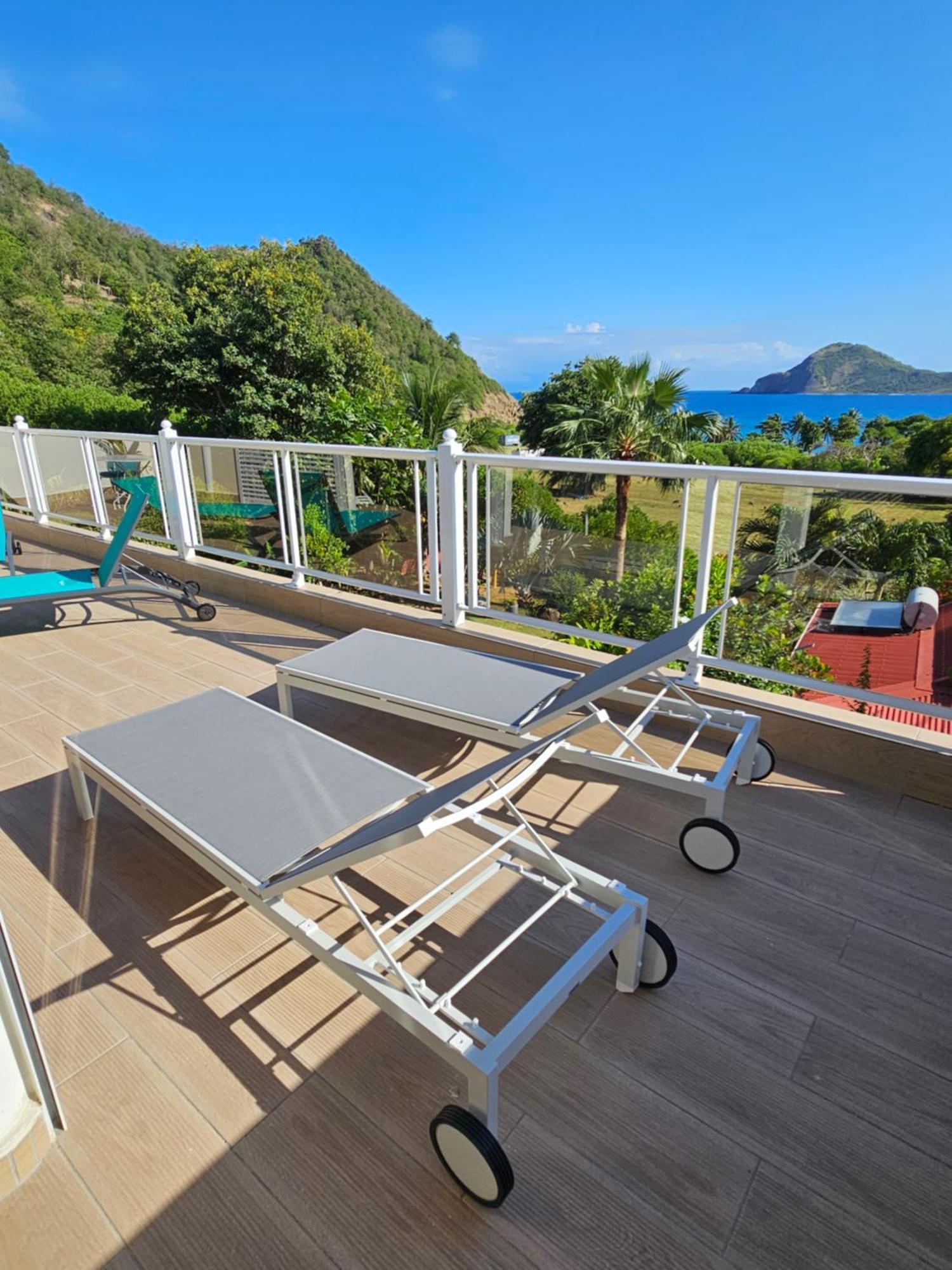 Villa Celyote - Haut De Villa, Vue Mer, A 150M De La Plage Anse Figuier テール・ド・オー エクステリア 写真